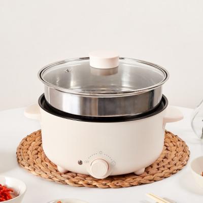 China 2022 HOT SALE 3L Multi Electric Cooking Pot Cordless Mini Electric Cooking Pot Electric Mini Hot Pot for sale