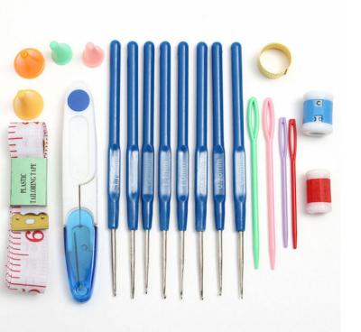 China 57PCS Tool Kit Yarn Crochet Tool Modern Sewing Knitting Knitting Accessories for sale