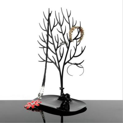 China SHOW Wholesale Deer Antlers Jewelry Display Rack Tree Design Necklace Stand Bracelet Holder Jewelry Storage Rack for sale