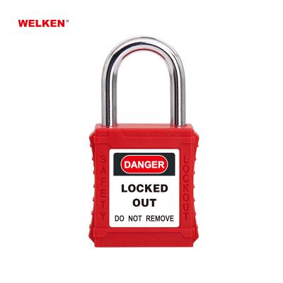 China Locked To Defer 2022 Interesting New Security Padlock Lockouts 25mm Stable Shackle Safety Padlock for sale