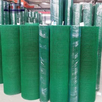 China Corrossion Resistant Best Selling 1/4Inch PVC Coated Galvanized Welded Wire Mesh Per Roll For Making Crab for sale