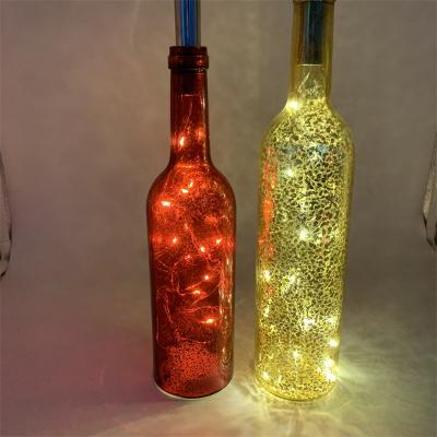 China Battery Operated Party 3m 30LED Cork Shaped Bottle Stopper Light Wine Glass String Lights Promotional Gifts for sale