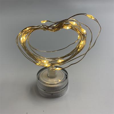 China 20L Home Decoration 2CR2032 Room Decoration 2CR2032 Battery Operated Wedding Party Mini Waterproof String Light for sale