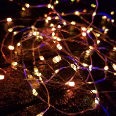 China Hot Sale Outdoor Decoration Christmas Decoration 3AA LED Chip Copper Wire Fairy String Battery Operated Light for sale