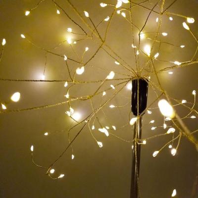 China Festival Decoration 2019 New Year DIY Christmas Starburst Firework LED Table Lamp Outdoor Fairy Led String Light Wedding Party Home Decor for sale