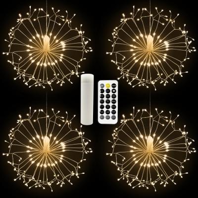 China Rechargeable Dandelion Shape Lights Guangdong Indoor Dandelion Shape Rechargeable Starburst Decorative Lighting For Diwali for sale