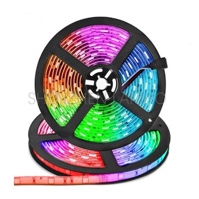 China Wholesale Waterproof 5M 270L 2835 SMD RGB Outdoor Waterproof Led Strip Lights with 24 Keys and Controller for sale