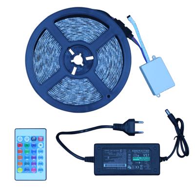 China Waterproof Outdoor 5050 Warm Outdoor Product RGB Remote Control Well Water Proof Led Strip Light Product Focused for sale