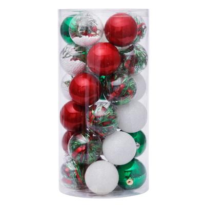 China Plastic Christmas Globe Good Quality Santa Clause Adornos Para Navidad Christmas Decoration Supplies for sale