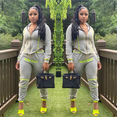 China Anti-Wrinkle Hoodie Sweatshirt 2 Piece Set Clothing Autumn Women's Two-Piece Pants Women Set Gaiters For Women for sale