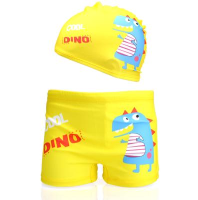 China 2021 windproof ready to ship new arrival beach swimwear pants, summer vibraphone children's swimwear hat summer printed kids pants for sale