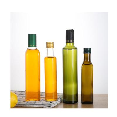 China China Food Best Seller 10ML 20ML 30ML 50ml 100ML 200ML 300ML 500ML 750ML 1000ML Long Lasting Glass OLIVE OIL BOTTLE for sale