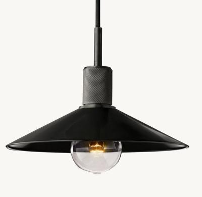 China Utilitaire Metal Slope Shade Suspended Pendant Light Lamp 85-265 Volts for sale