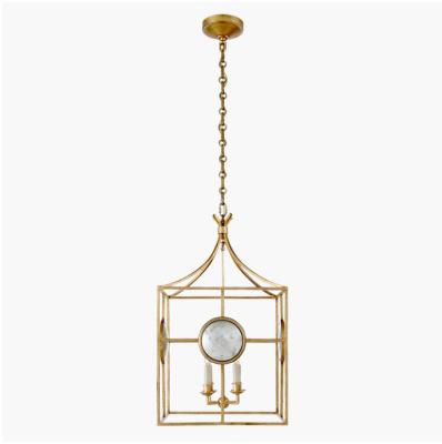 China Ceiling Mount Gramercy Medium Lantern Vintage Bronze Pendant Lights Customize Finish for sale