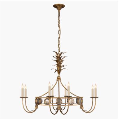 중국 Gramercy Medium Ring Chandelier  Brass Bronze Modern Vintage Chandelier 판매용