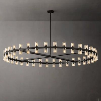 China Modern Round Crystal Chandelier for Dining Table Living Room Bedroom Lighting for sale