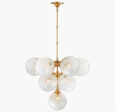 China Cristol Tiered Chandelier ARN 5401 Glass Pendant light for sale