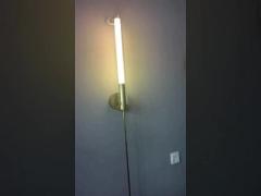 Customized wall lamp made of brass