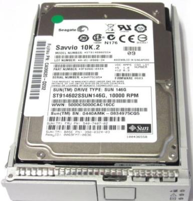 China Hot Swap 146GB 2.5 SAS SDD Hard Drive 10000RPM for Sun 540-7407 / 390-0324 for sale