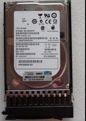 China SFF 6G 7.2K RPM 1TB 2.5 SAS High Speed Hard Disk Drive Laptop 605835-B21 606020-001 for sale