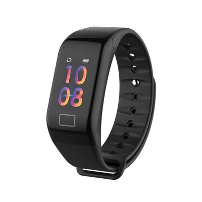 China F1Plus Touch Screen Smart Watch Bracelet Color Screen Heart Rate Monitor Fitness Tracker Samrt Band Waterproof for sale