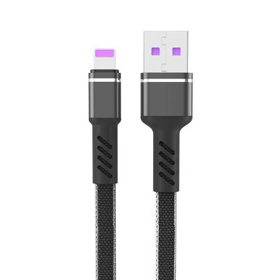 China MP3/MP4 Player Braided Type C USB 8 Pin Cables For iPhone Samsung Huawei Cable 5A Nylon Fast Data Charting Cable Wholesale 8 Pin Cables For for sale