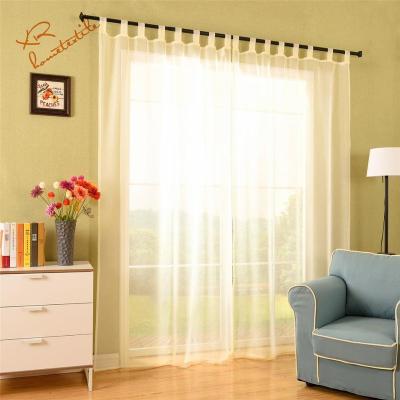 China Voile curtain sales curtian voile curtain factory ready made eyelet curtain for sale