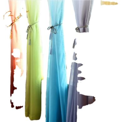 China Home Window Wholesale Ready Made Curtain Blackout Sheer Decorative Drapes Fabric for sale