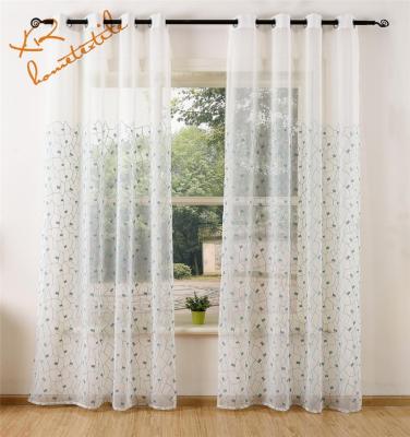 China 2018 Pure Curtian wholesales latest curtain design embroidered sheer curtains and fabric for sale