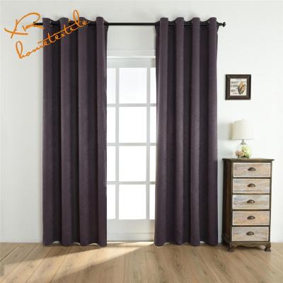 China Blackout Curtain Wholesale Metal Grommet Window 40mm Blackout Curtain for sale