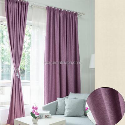 China Blackout Living Room Faux Drapery Swag Canvas Curtains Design for sale