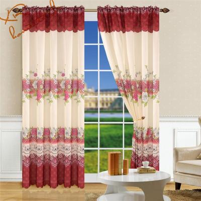 China Blackout Printing Curtain Factory Outlet Low Price 2 Layer Curtain Online Buying Curtain for sale