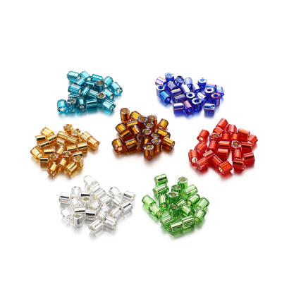 China 2mm Small Beads Jewelry Accessories 1200pcs Get Seed Free Czech Cylindrical 600pcs Bead Needle Beads Hexagon Glass Loose Bead For Bracelet Necklace Jewelry Making for sale