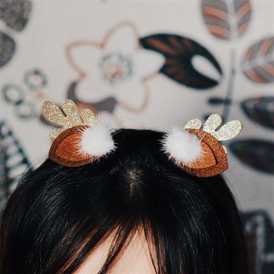 China European and American style Christmas acrylic hair claw cuts accessories for long hair barrettes children hairpins hair accessories Christmas decorations for sale