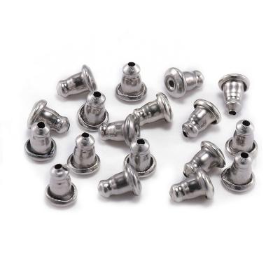 China Earring backs for earring stud 50pcs ball form stainless steel earring backs plug earrings diy ear plugging DIY jewelry grades supplies for sale