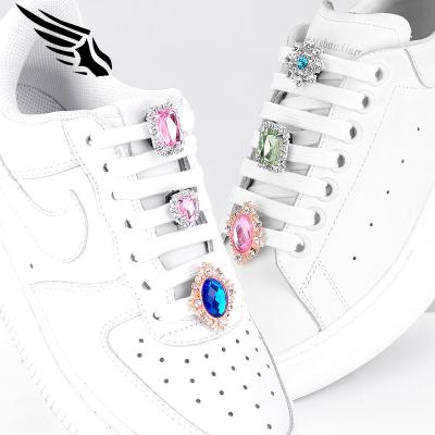 China Newest Af1 Dimond Rhinestone Pin Buckle Stone Decoration Shoelace Eco-friendly Custom Jewelry Accsesasy Charm for sale