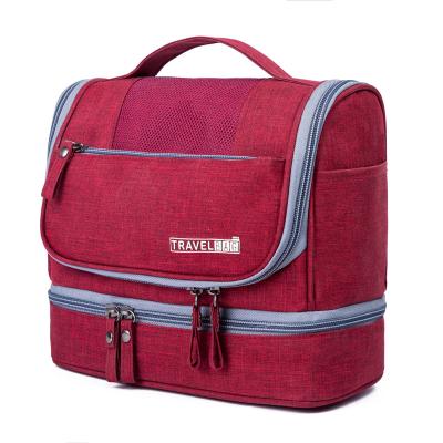 China Fashion Promotion Round Barrel Shape Hanging Travel Wash Makeup Toiletry Bag Travel Waterproof for sale