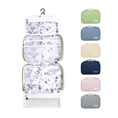 China Durable High Quality Multicolor Cosmetic Organizer Woman Travel Toiletry Bag Travel Toiletry Bag PVC Clear Bag for sale