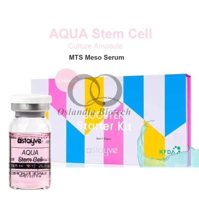 China Stavye Aqua Stell Cell Culture Ampoule Skin Booster Meso Serum Moisturizing Anti Aging MTS Microneedling Mesotherapy Solution 8ml/Vial for sale