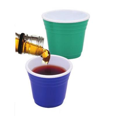 China Viable Take Away Disposable Plastic Drink Cup Cups For Sale 1oz 2oz 3oz YC775 for sale