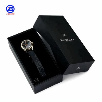 China 2022 New Design High End Handmade Cardboard Rigid Paper Wedding Gift Box Watches Men Wrist With Custom Logo for sale