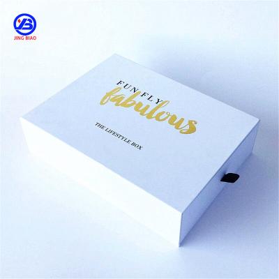 China Biodegradable Luxury Slider Jewelry Packaging Box Customized Logo Printing Handmade Recyclable Hard Rigid Cardboard for sale