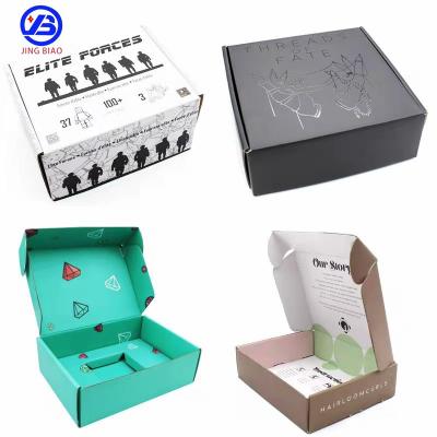 China Custom Logo Ring Earring Brooches Jewelry Recycled Shiny Lamination Box Foldable Packaging Packaging Materials Jewelry Box Organizer Manufacturer for sale