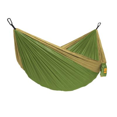 China Comfortable Outdoor Single Or Double Hammocks With Bag Carry Tree Straps Portable Camping Hammock for sale