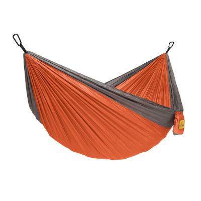 China Comfortable Double Hammocks With Bag Carrying Tree Straps Portable Camping Hammock for sale