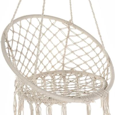 China Comfortable Wholesale Macrame Rope Hammock Hammock Swing Chair Hanging Chair Hanging Basket for sale