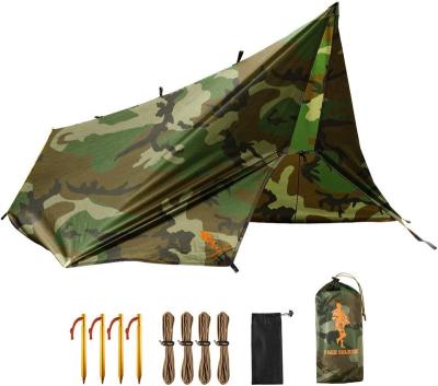 China Outdoor Furniture Hammock Rain Fly Tent Custom Waterproof Nylon Tarp/Beach Camping Sun Shade Shelter for sale