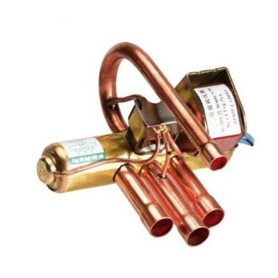 China Traditional Fixed type 4 Way Reversing Valve SHF-50-79-03 with coil SQ-A2522G-000001 for heat pump system for sale