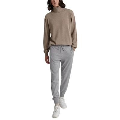 China Latest Anti-wrinkle Design Autumn And Winter Classic Side Stripe Cashmere Sweatpants For Men for sale