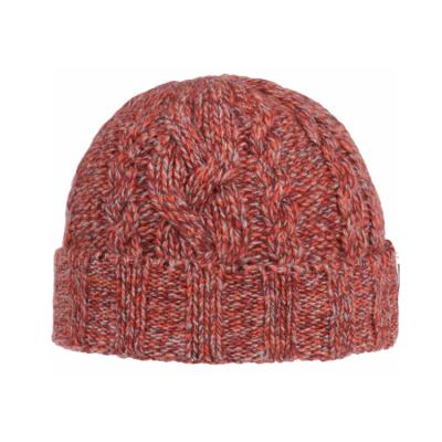 China Common Good Quality Wholesale Cashmere Custom Made Thick Variegated 100% Beanies For Winter for sale